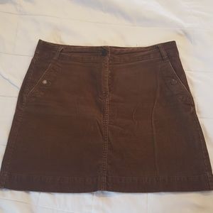 J.Crew corduroy skirt sz 10